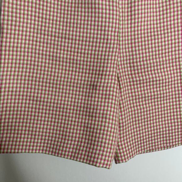 Alexa Chung High Waisted Plaid Womens Long Shorts US 6 - Picture 7 of 16